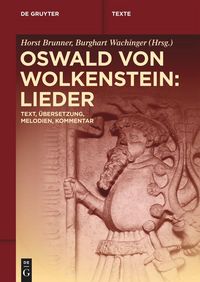 Produktbild: Oswald von Wolkenstein: Lieder