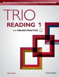 Produktbild: Adams, K: Trio Reading: Level 1: Student Book with Online Pr