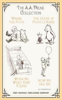 Produktbild: The A.A. Milne Collection - Winnie-the-Pooh - The House at Pooh Corner - When We Were Very Young - Now We Are Six - Unabridged