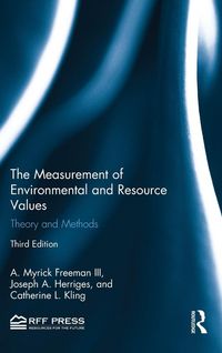 Produktbild: The Measurement of Environmental and Resource Values