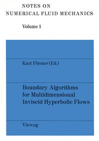 Produktbild: Boundary Algorithms for Multidimensional Inviscid Hyperbolic Flows