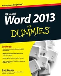 Bild vom Artikel Word 2013 For Dummies vom Autor Dan Gookin