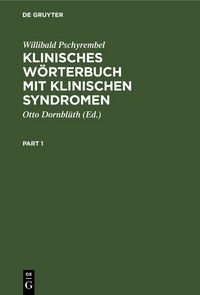 Produktbild: Klinisches W&ouml;rterbuch mit klinischen Syndromen