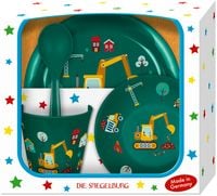 Produktbild: Geschirr Geschenkset Bagger Ed.2 - Wenn ich mal gr. bin, ...