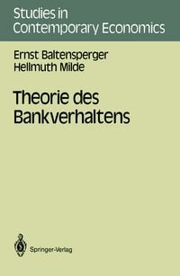 Produktbild: Theorie des Bankverhaltens