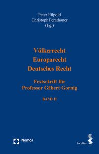Produktbild: V&ouml;lkerrecht &ndash; Europarecht &ndash; Deutsches Recht