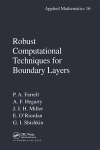 Produktbild: Robust Computational Techniques for Boundary Layers