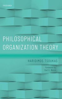 Produktbild: Philosophical Organization Theory