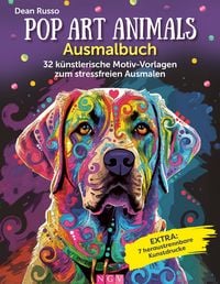 Produktbild: Pop Art Animals - Ausmalbuch