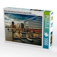 Produktbild: CALVENDO Puzzle Marina, Hitachi-Geb&auml;ude (im Hintergrund Landesarchiv NRW) | 1000 Teile Lege-Gr&ouml;&szlig;e 64x48cm Foto-Puzzle f&uuml;r gl&uuml;ckliche Stunden