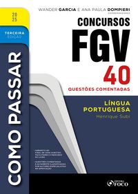 Produktbild: Como Passar em Concursos FGV - 3&ordf; Ed - 2025