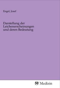 Produktbild: Darstellung der Leichenerscheinungen und deren Bedeutung