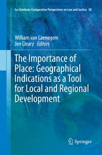 Produktbild: The Importance of Place: Geographical Indications as a Tool for Local and Regional Development