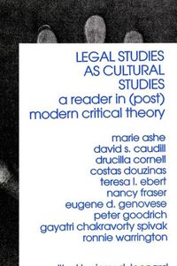 Produktbild: Legal Studies as Cultural Studies