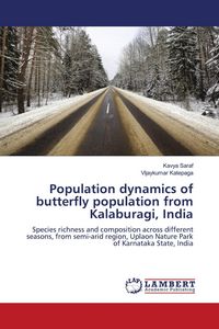 Produktbild: Population dynamics of butterfly population from Kalaburagi, India