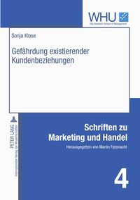 Produktbild: Gef&auml;hrdung existierender Kundenbeziehungen
