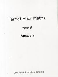 Produktbild: Pearce, S: Target Your Maths Year 6 Answer Book