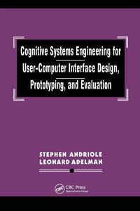 Produktbild: Cognitive Systems Engineering for User-computer Interface Design, Prototyping, and Evaluation