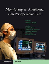 Produktbild: Monitoring in Anesthesia and Perioperative Care