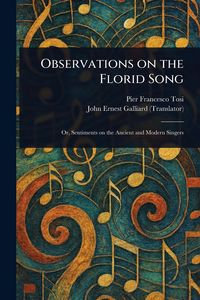 Produktbild: Observations on the Florid Song