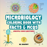 Produktbild: Microbiology Coloring Book with Facts & MCQs (Multiple Choice Questions)