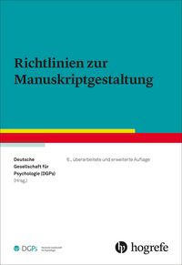 Produktbild: Richtlinien zur Manuskriptgestaltung