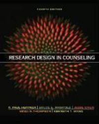 Produktbild: Research Design in Counseling