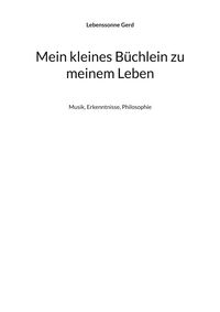 Produktbild: Mein kleines B&uuml;chlein zu meinem Leben