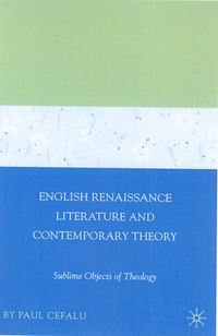 Produktbild: English Renaissance Literature and Contemporary Theory