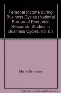 Produktbild: Creamer, D: Personal Income During Business Cycles