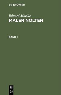 Produktbild: Maler Nolten. Band 1