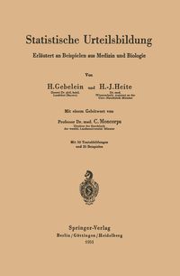 Produktbild: Statistische Urteilsbildung