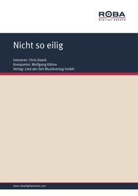 Produktbild: Nicht so eilig