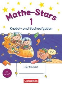 Produktbild: Mathe-Stars - Knobel- und Sachaufgaben - 1. Schuljahr