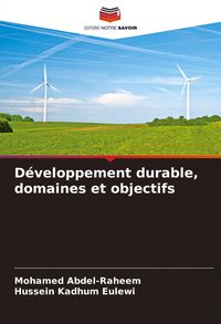 Produktbild: D&eacute;veloppement durable, domaines et objectifs