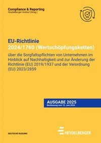 Produktbild: Compliance &amp; Reporting / Richtlinie (EU) 2024/1760 (Wertsch&ouml;pfungsketten)