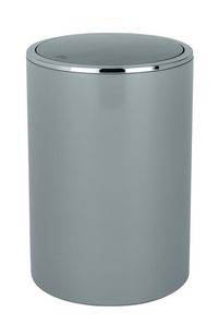 Produktbild: Schwingdeckeleimer Mod. Inca Grey, hochwertiger Kunststoff, 5 Liter