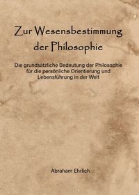 Produktbild: Zur Wesensbestimmung der Philosophie