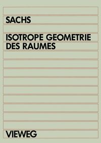 Produktbild: Isotrope Geometrie des Raumes
