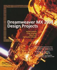 Produktbild: Dreamweaver MX 2004 Design Projects