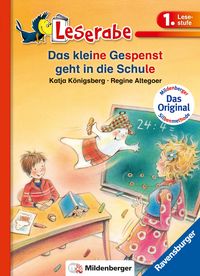 Produktbild: Leserabe mit Mildenberger Silbenmethode - Das kleine Gespenst geht in die Schule