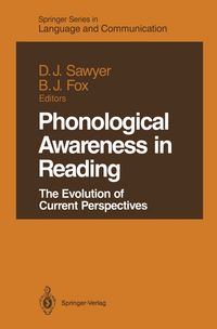 Produktbild: Phonological Awareness in Reading