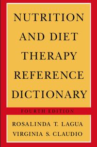 Produktbild: Nutrition and Diet Therapy Reference Dictionary