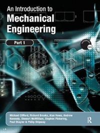 Produktbild: Clifford, M: An Introduction to Mechanical Engineering: Part