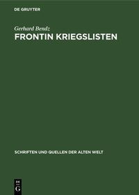 Produktbild: Frontin Kriegslisten