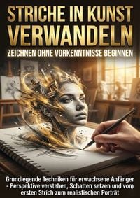 Produktbild: Striche in Kunst Verwandeln: Zeichnen Ohne Vorkenntnisse Beginnen