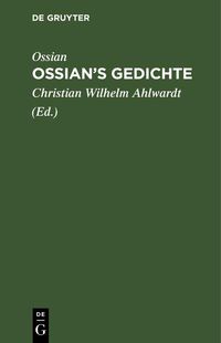 Produktbild: Ossian's Gedichte