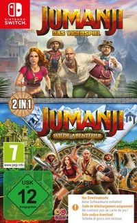 Produktbild: Jumanji 1+2 Compilation [NSW] [Code in a Box] (D)
