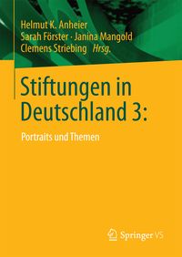 Produktbild: Stiftungen in Deutschland 3: