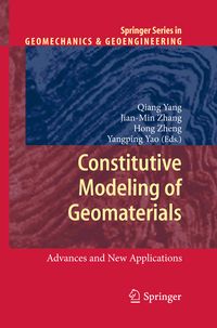 Produktbild: Constitutive Modeling of Geomaterials